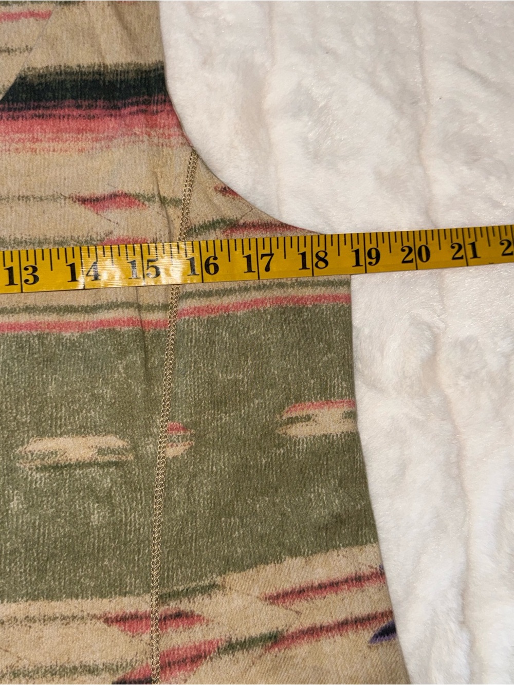 Lauren Ralph Lauren Striped Scoop-Neck Maxi Dress — Olive & Coral Size L - Picture 7 of 7